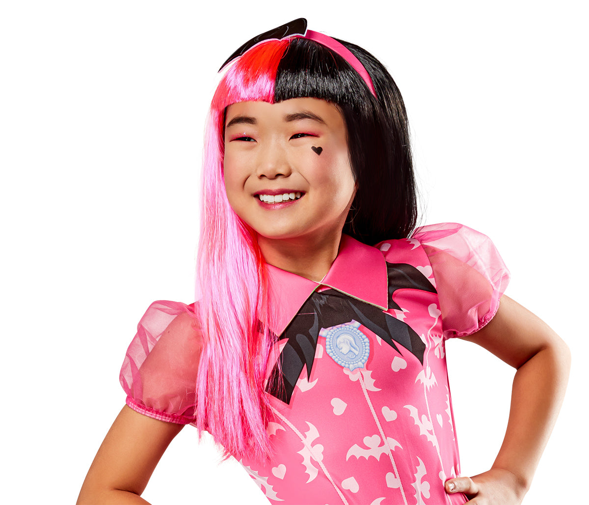 Peluca Draculaura Inf