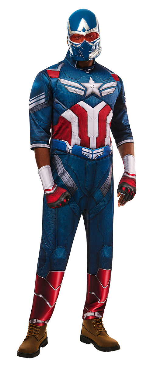 COSTUME CAPITAN AMERICA BNW DELUXE AD