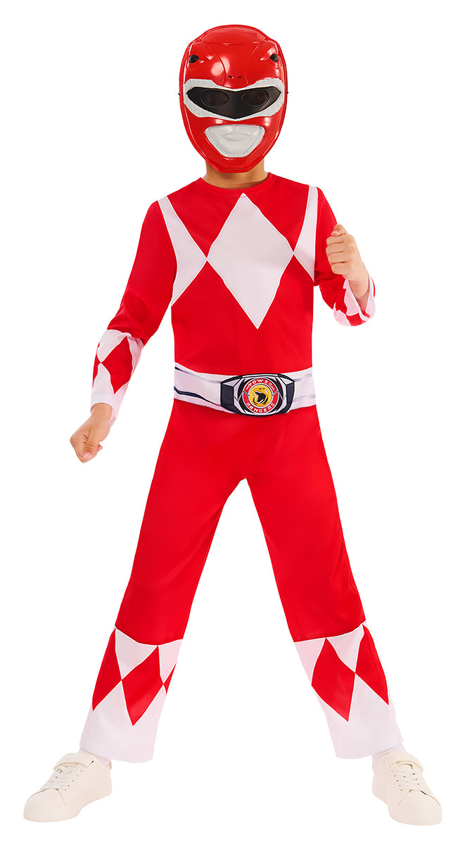 Disfraz Power Rangers Rojo Mgm Cl Inf