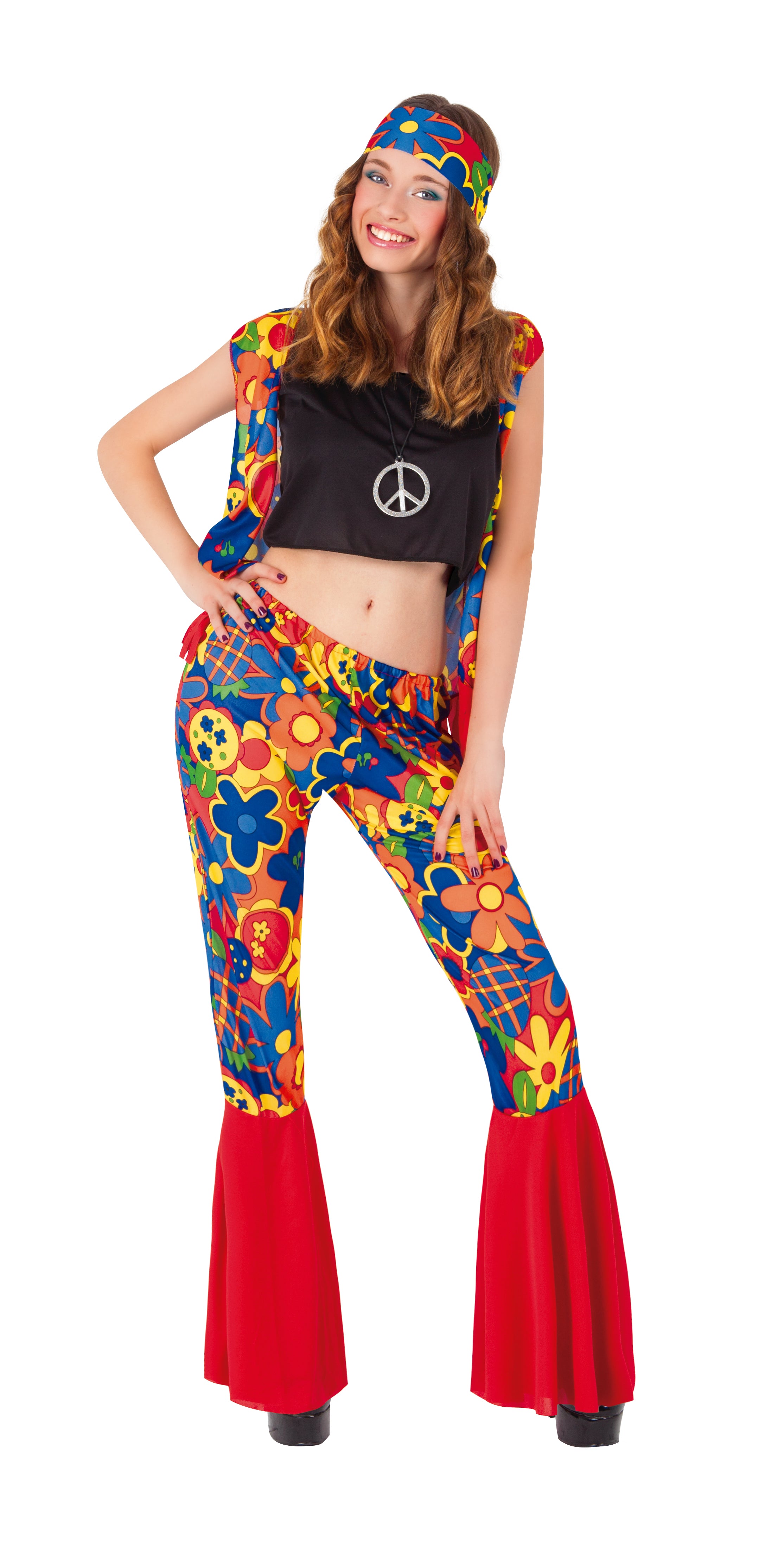 Disfraz Hippie Woman Ad