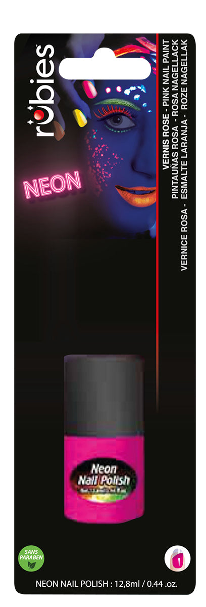 Esmalte De Uñas Rosa Neon