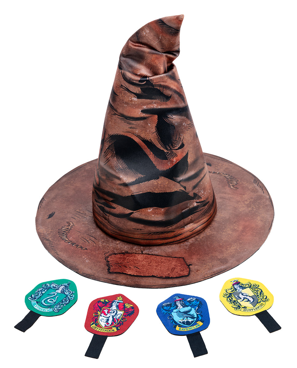 Sombrero Harry Potter Con 4 Insignias