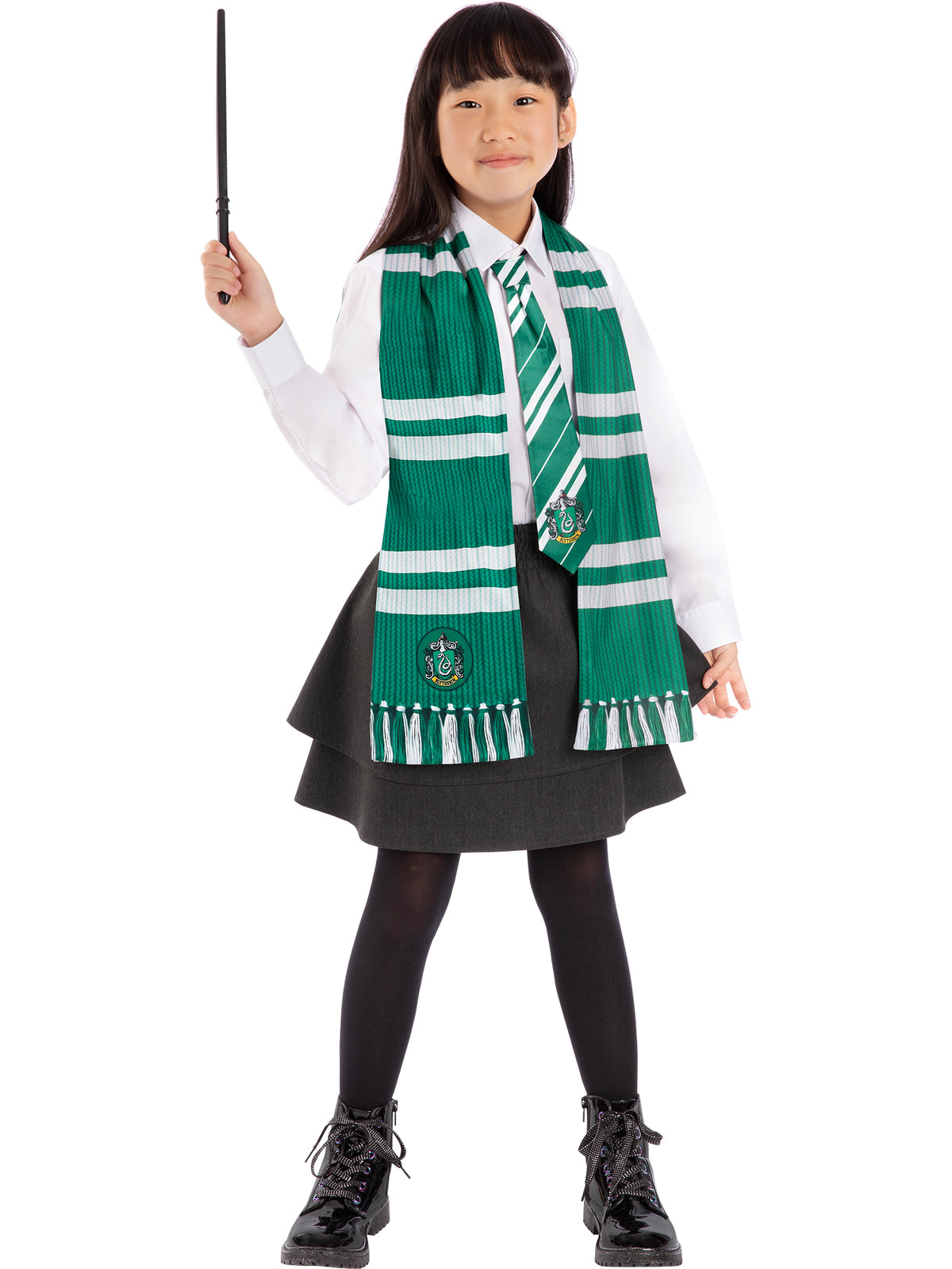 SET ACCESORIOS SLYTHERIN INF