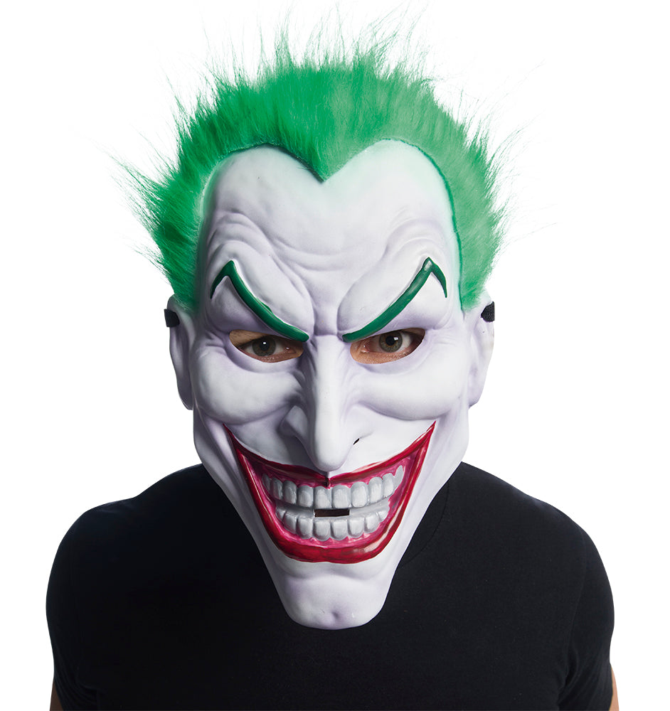 Máscara Joker Pvc Con Pelo