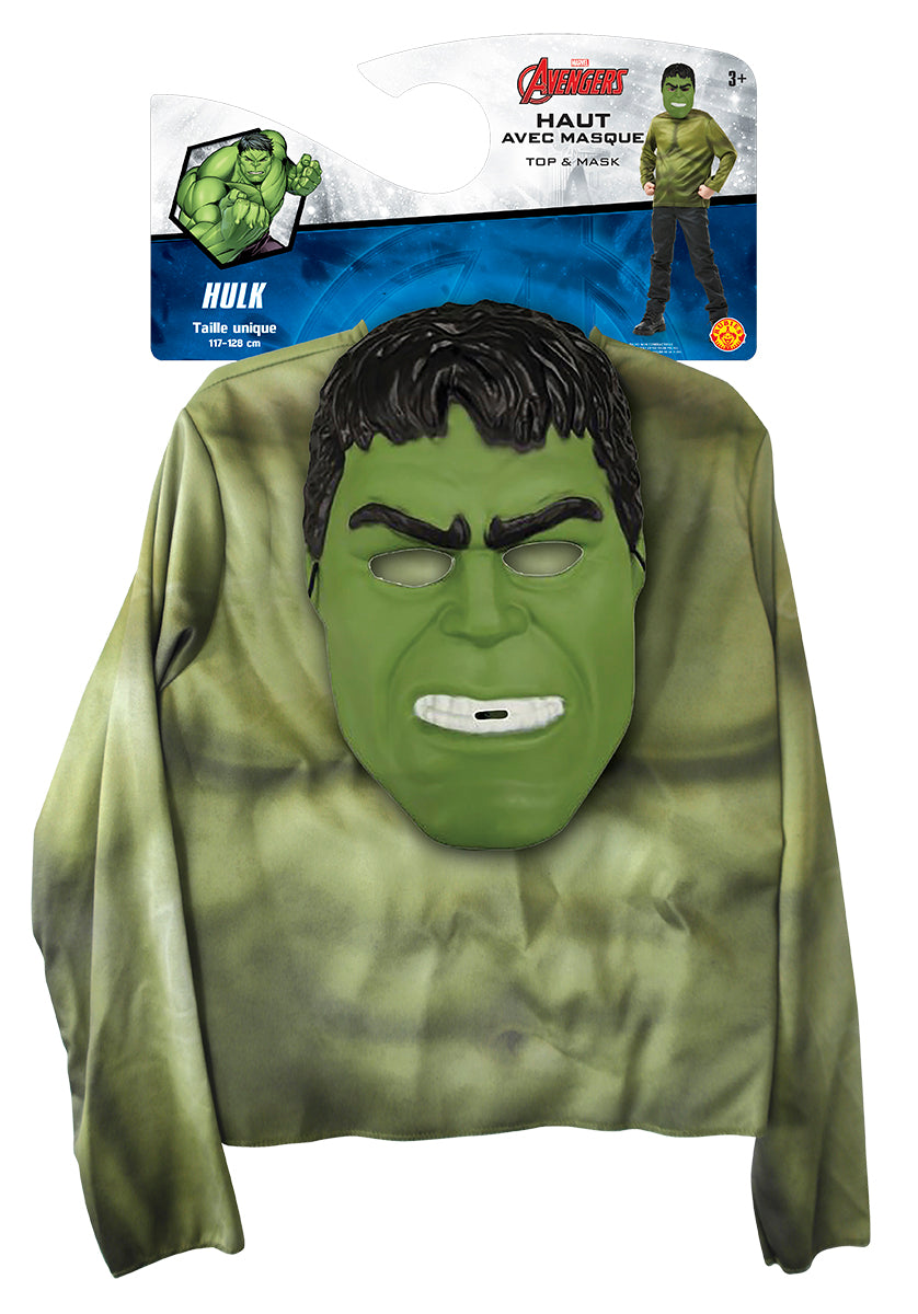 Top Hulk Y Mascara