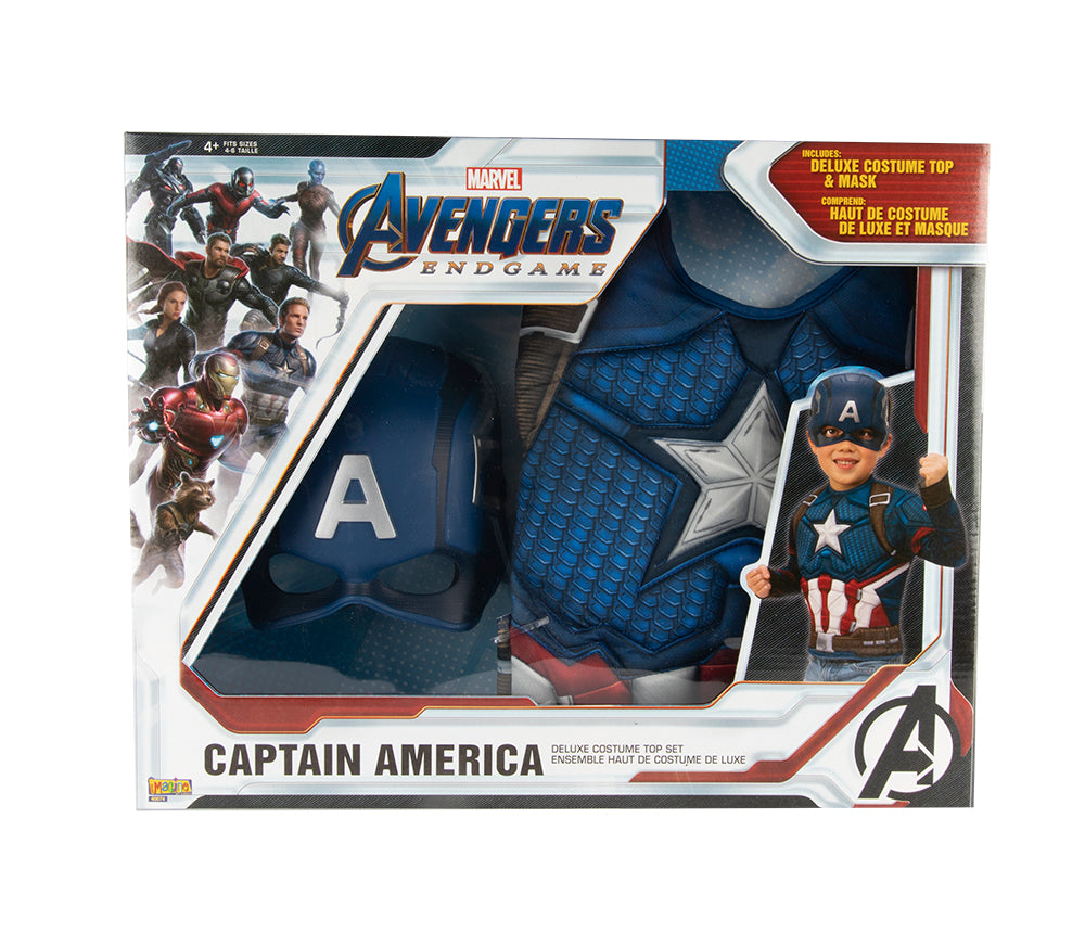 Disfraz Capitan America Endgame Pecho-Masc Caja Inf