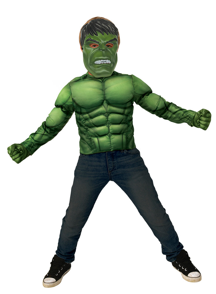 Pecho Musculoso Hulk Con Accesorios Deluxe