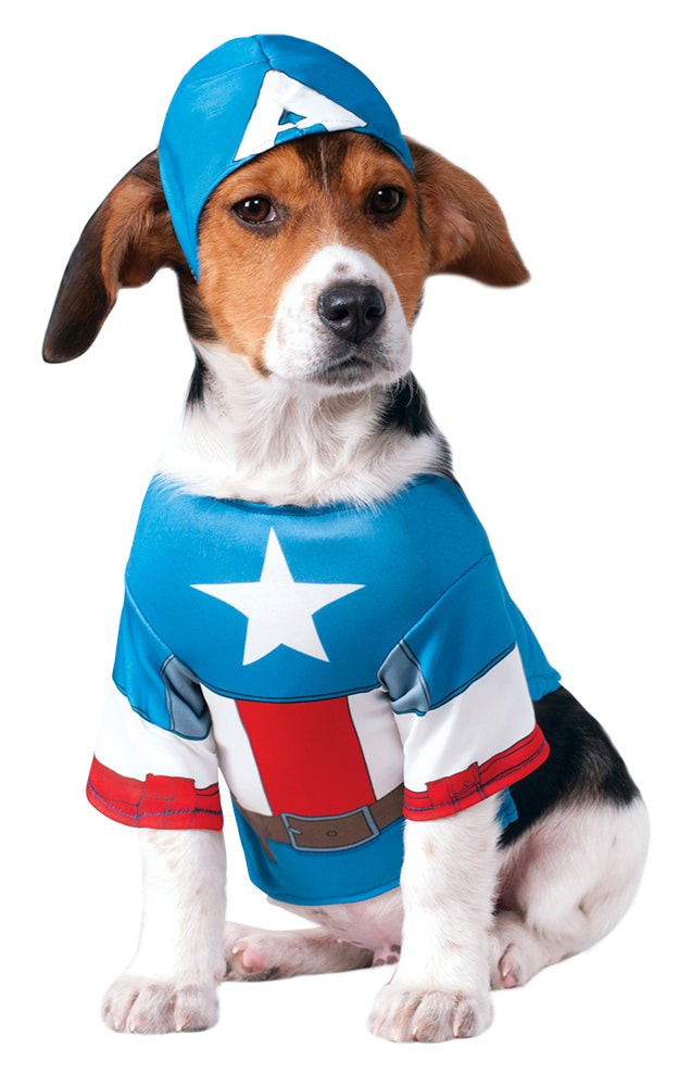 Disfraz Capitan America Mascota
