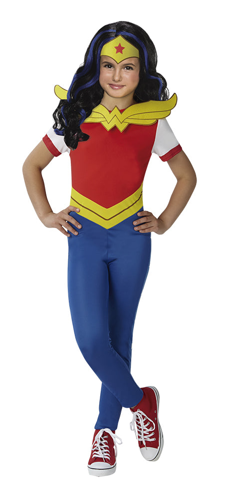 Disfraz Wonder Woman Y Peluca Shg Caja