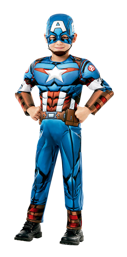 Disfraz Capitan America Deluxe Inf