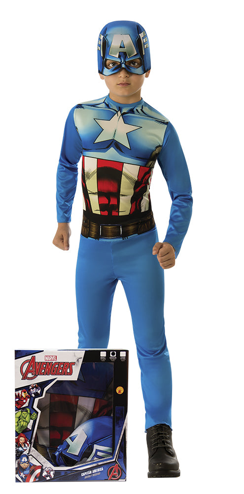Disfraz Capitan America Opp En Caja Inf