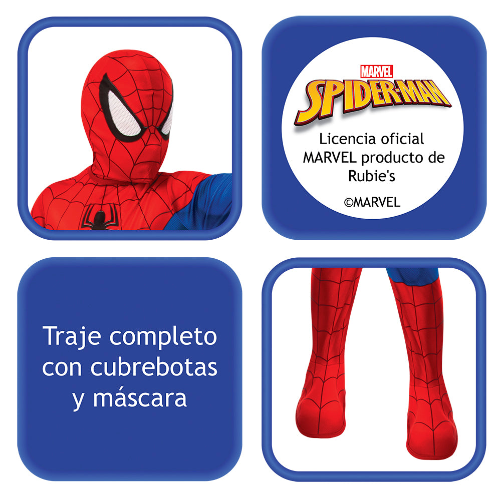 Disfraz Spider-Man Classic Inf