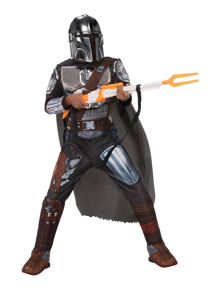 Disfraz Mandalorian Silver Premium Inf