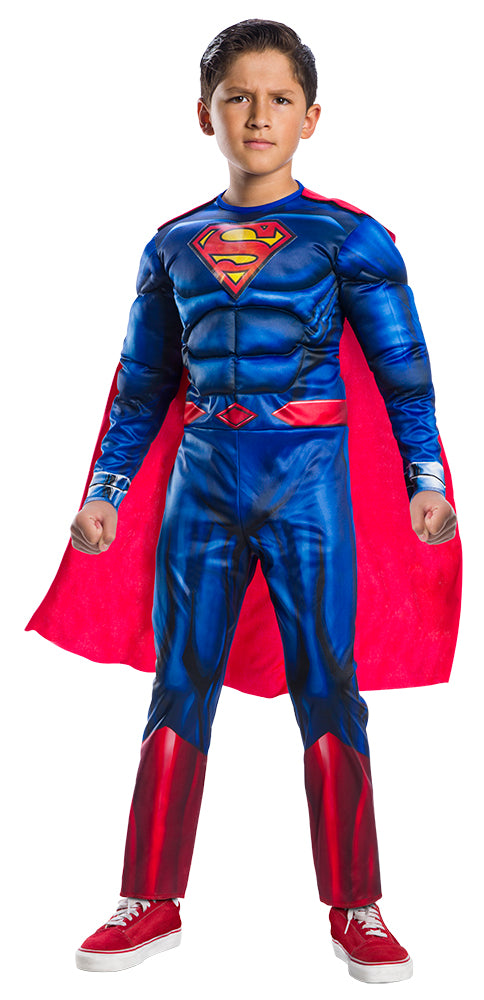 Disfraz Superman Black Line Deluxe Inf