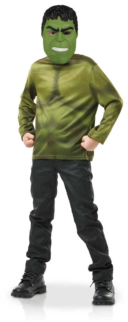 Top Hulk Y Mascara