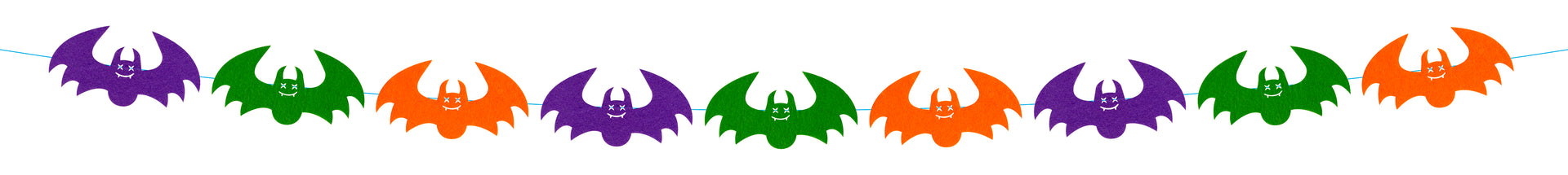 Guirnalda Murciélagos Fieltro 2 M