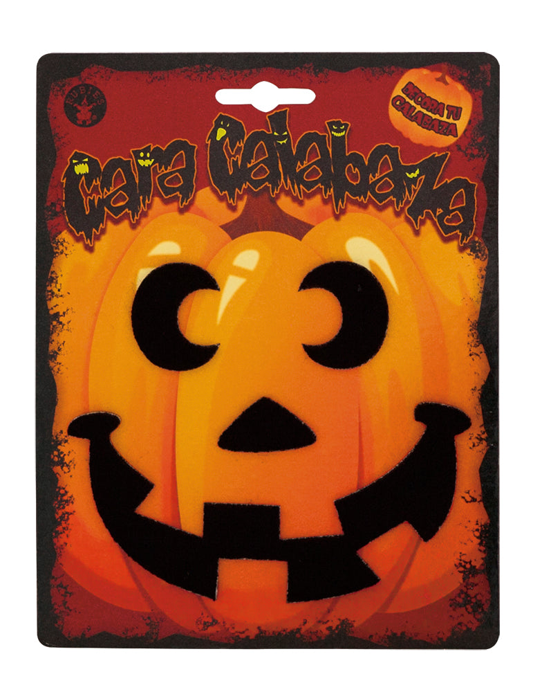 Decoracion Caras Calabazas (5 Surt)