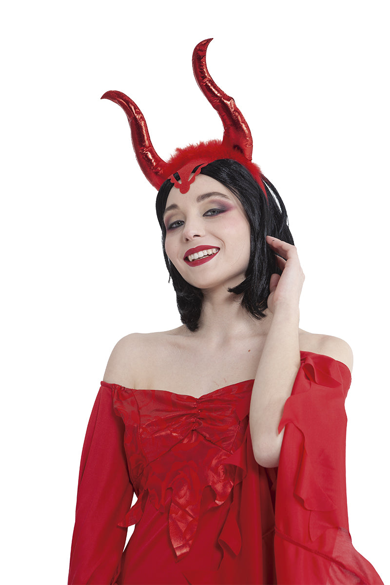 Diadema Malvada Roja