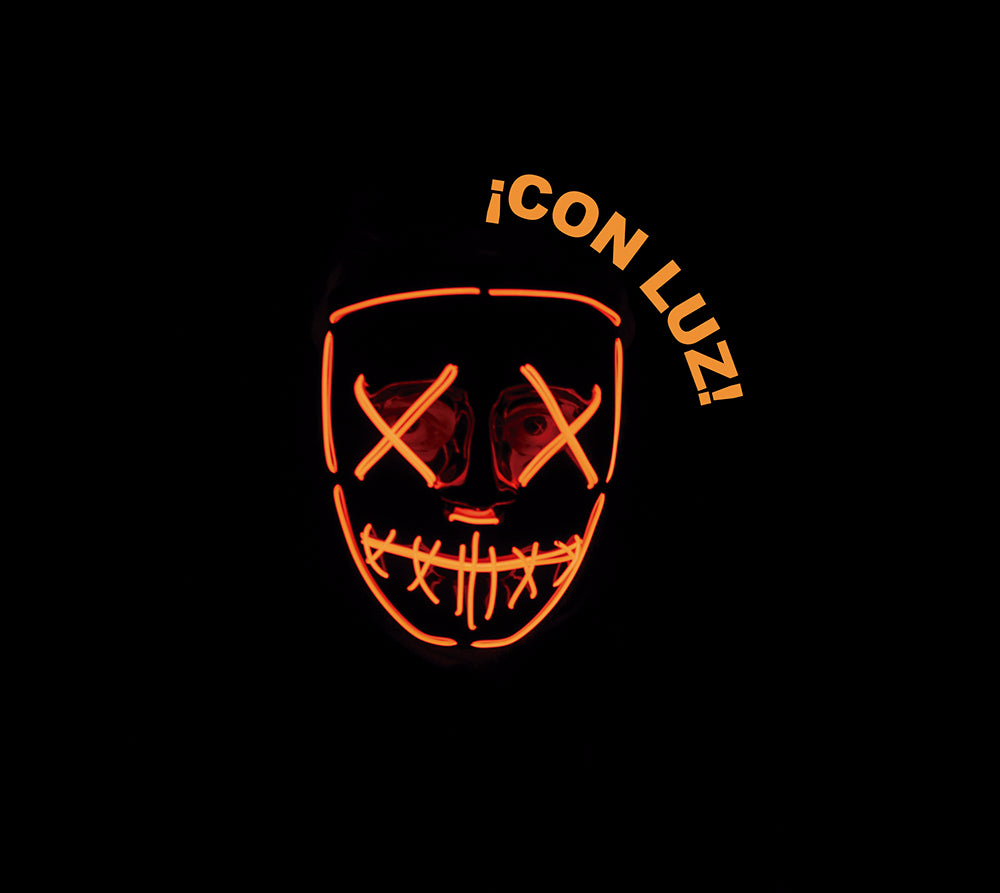 Máscara Maniaco Con Luz