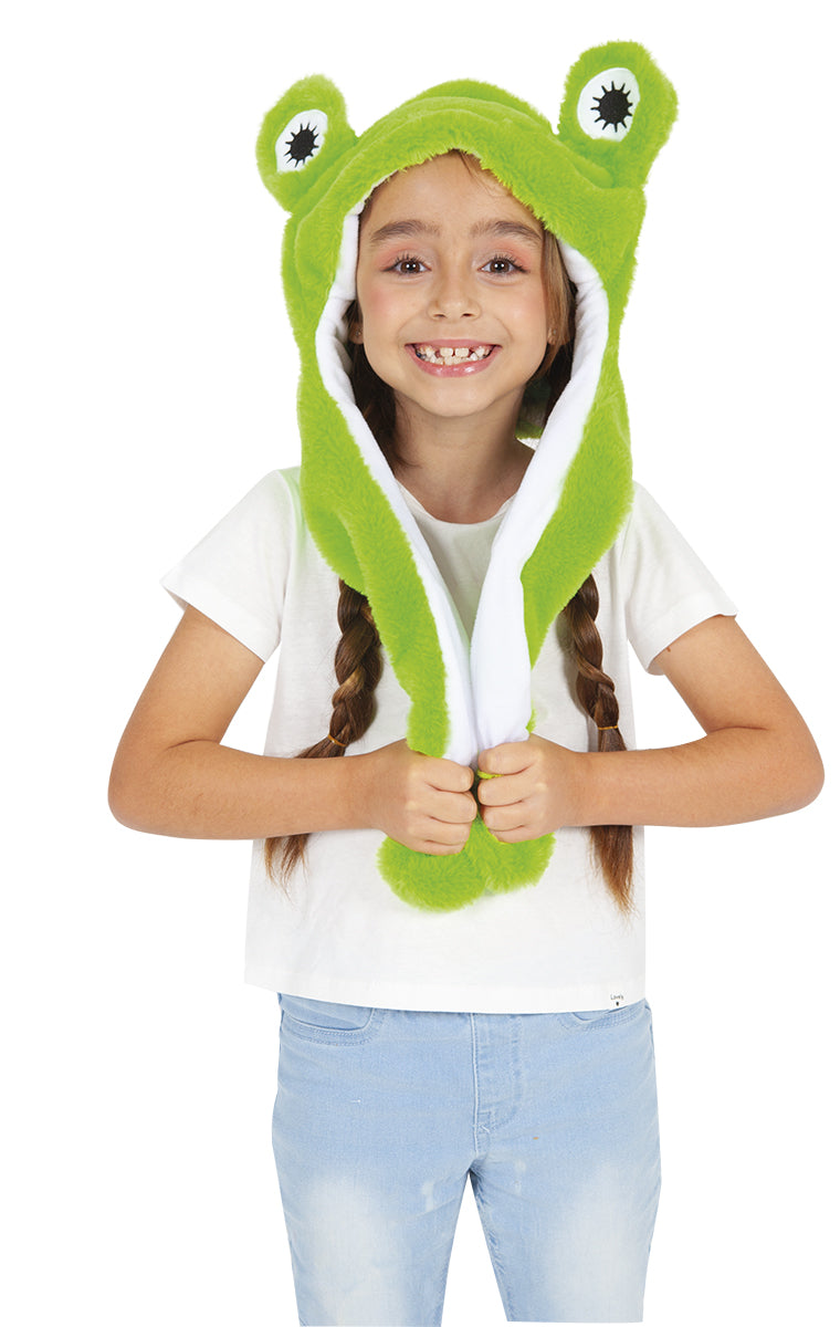 Gorro Rana Con Ojos Mágicos