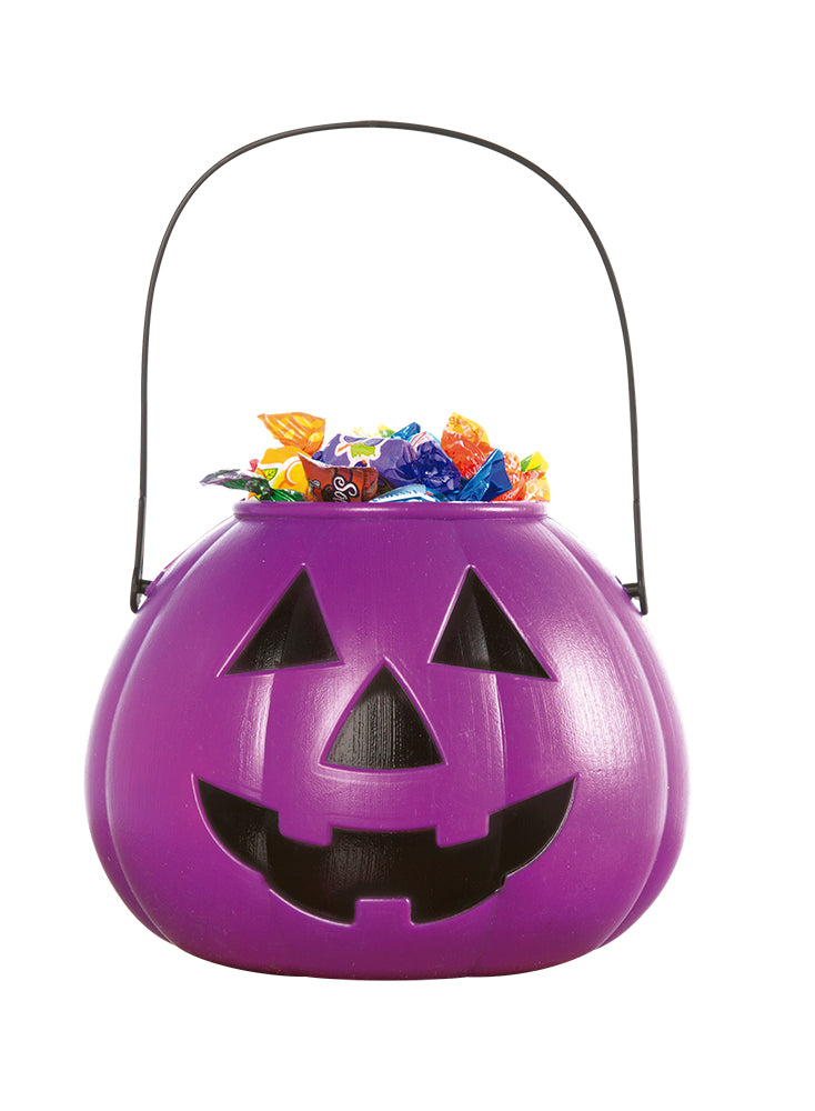 Calabaza Portacaramelos Lila