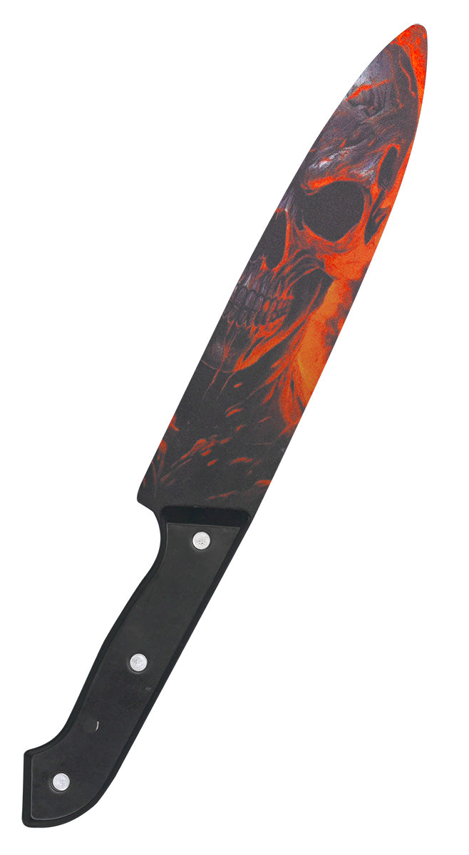 Cuchillo Skull Impreso 30 Cm