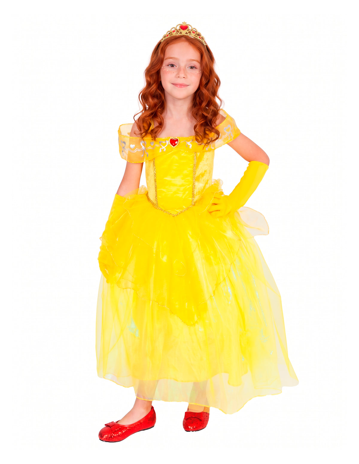 DISFRAZ YELLOW PRINCESS INFANTIL