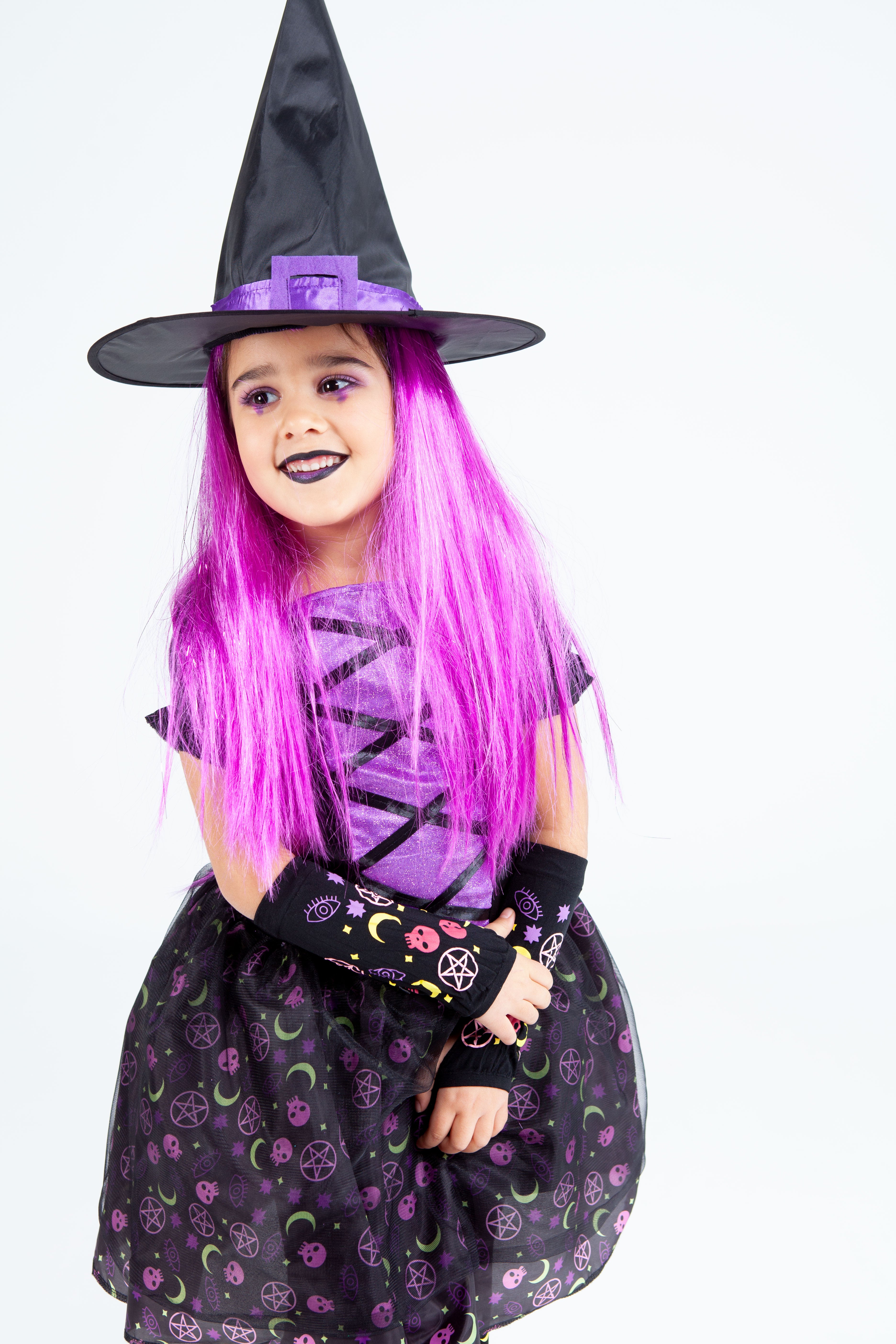 Disfraz Bruja  Moonlight Purple Inf