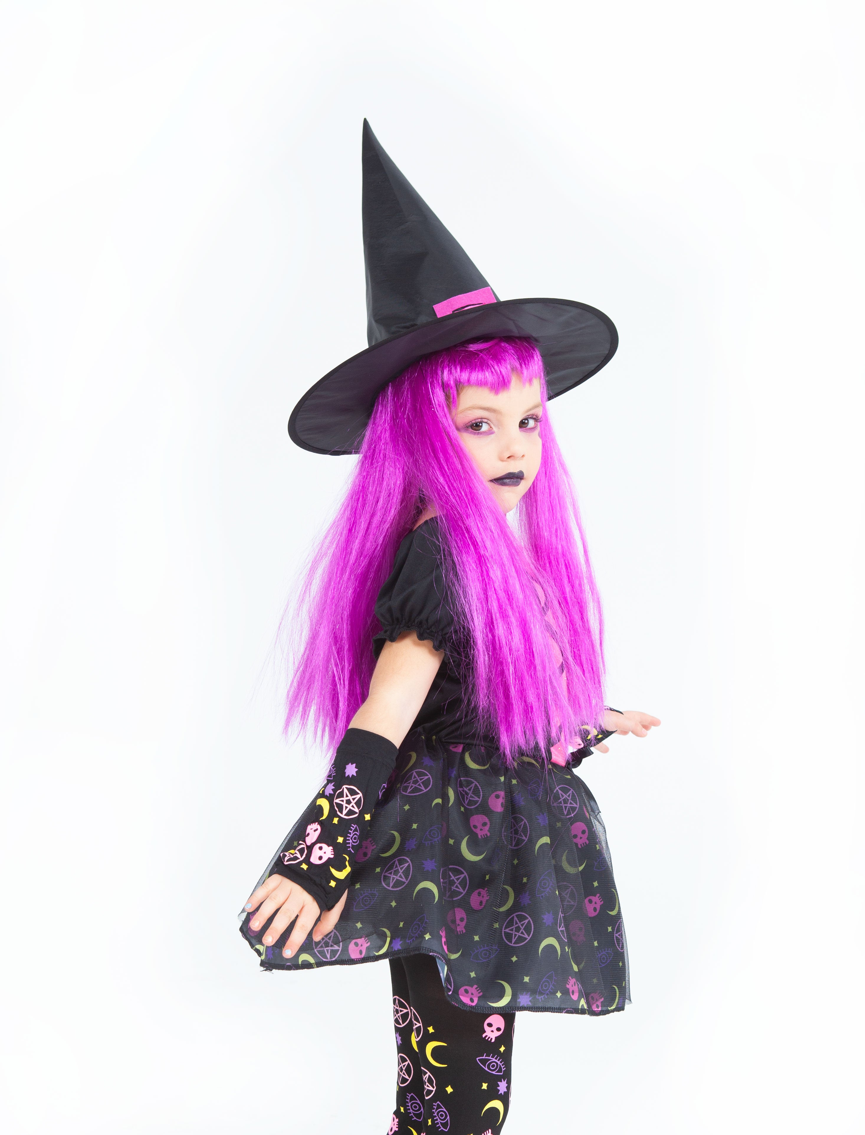 Disfraz Bruja Moonlight Pink Inf