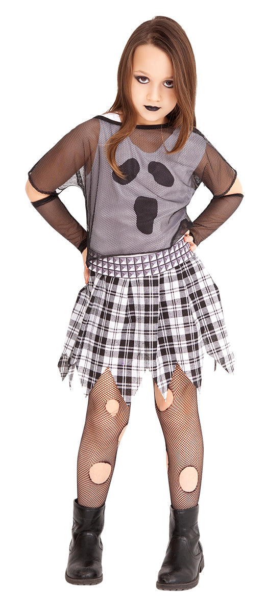 Punky Ghost Costume Inf