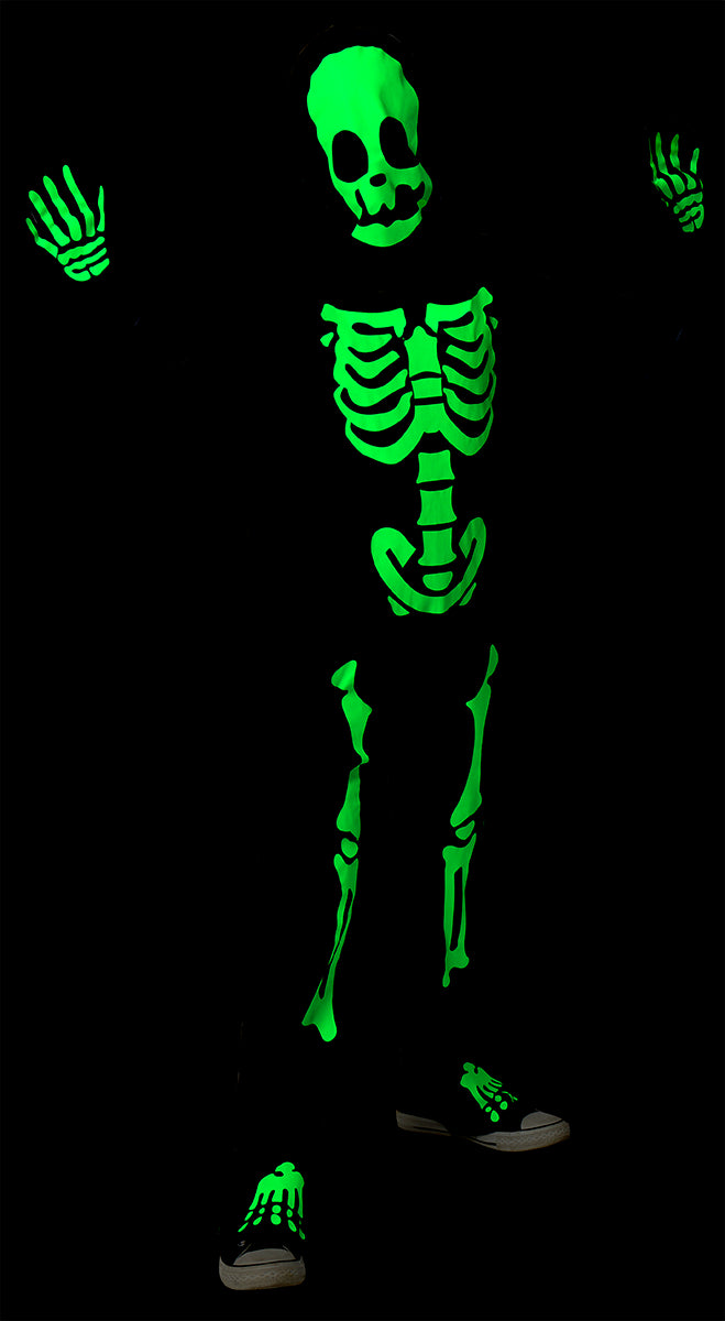 Disfraz Skelito Elegante Glow In Dark Inf