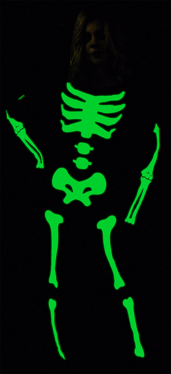 Disfraz Skelita Glow In Dark Ad