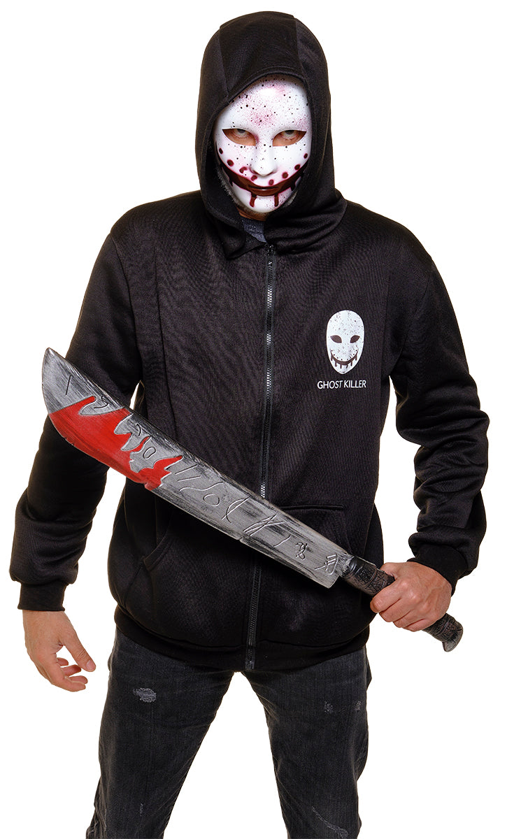 Disfraz Fantasma Killer Ad (Sudadera + Máscara)