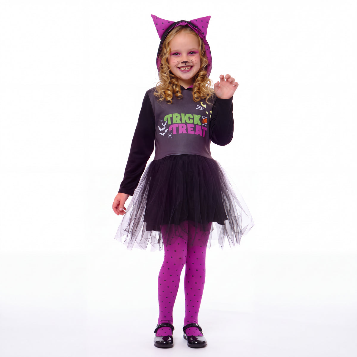 Cute Kitten Trick Or Treat Costume