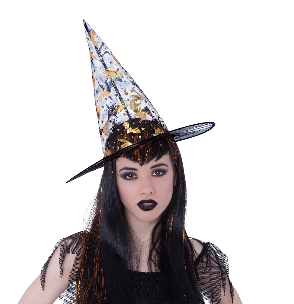Sombrero Bruja Gold