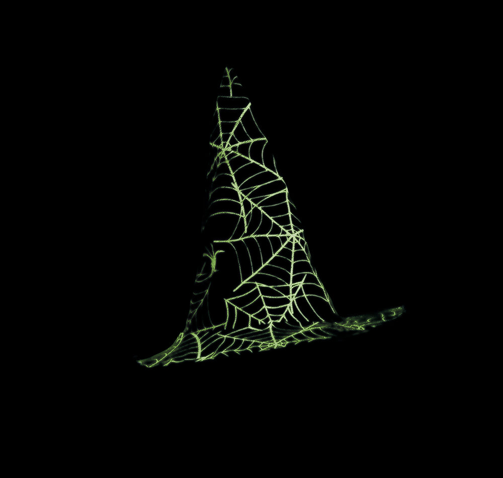 Sombrero Bruja Glow In Dark Inf