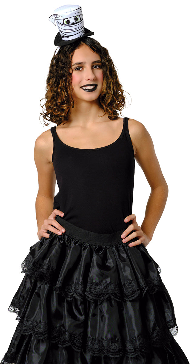 Diadema Sombrerito Momia