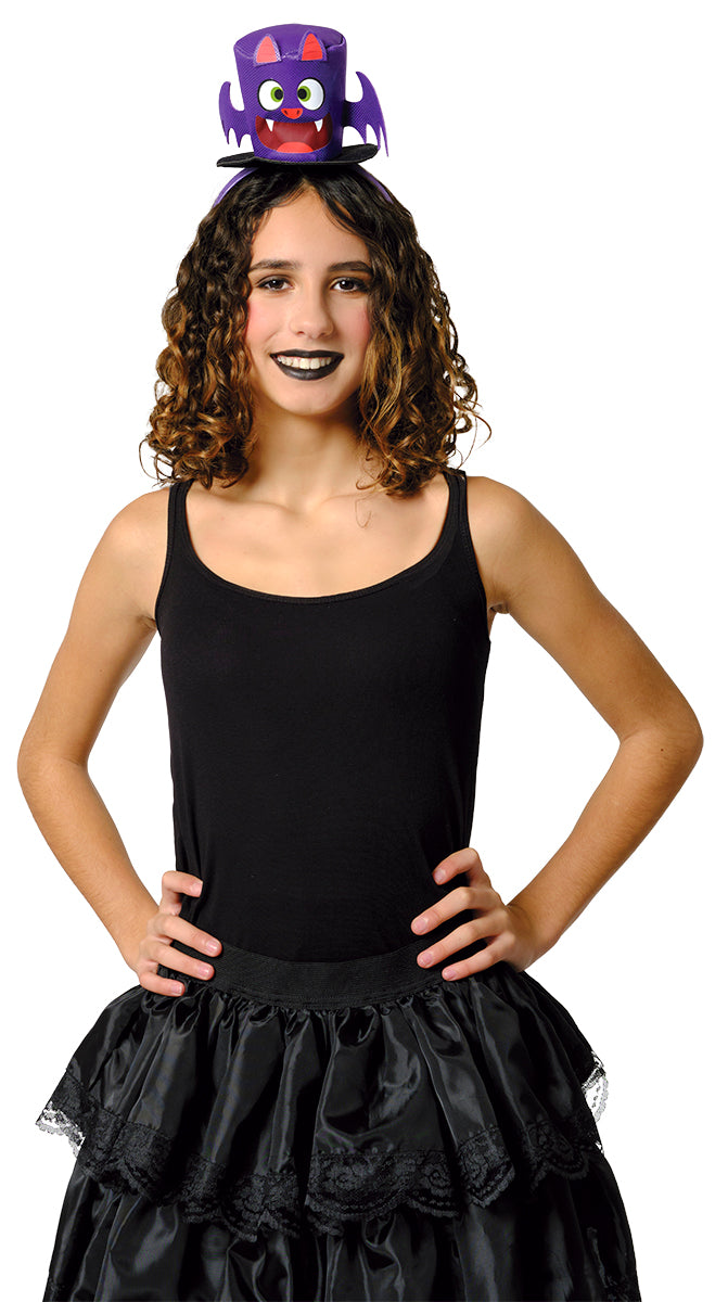 Diadema Sombrerito Murcielago