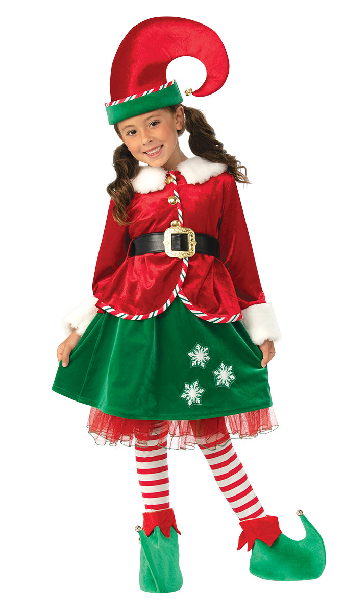 Disfraz Elfo Girl Deluxe Inf