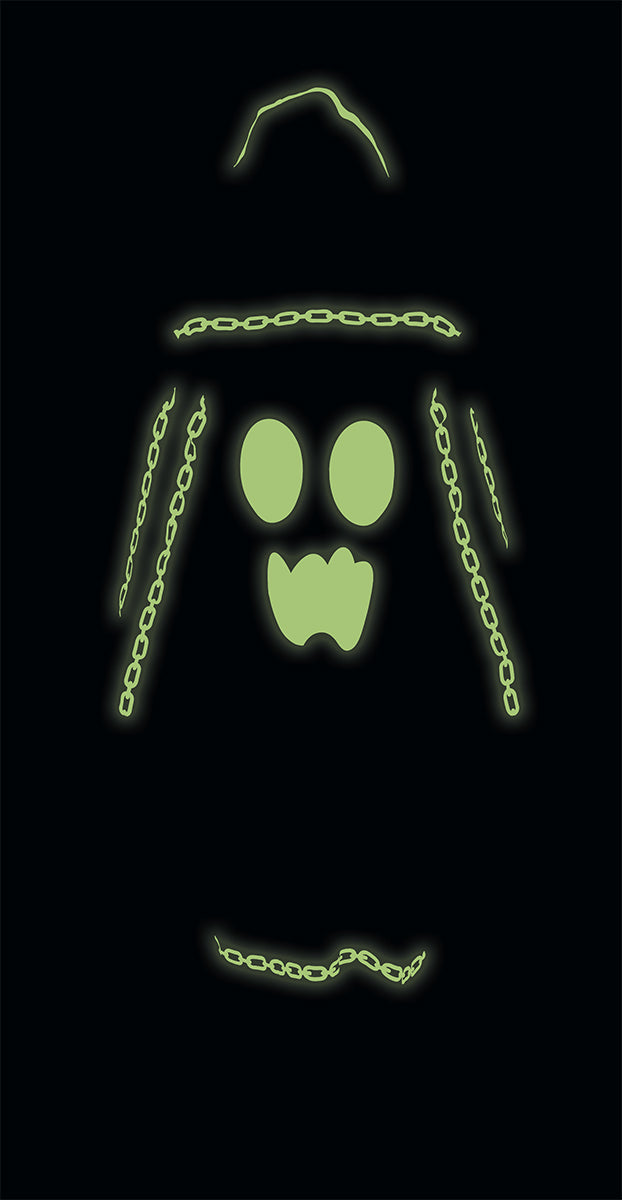 DISFRAZ FANTASMA GLOW IN DARK INF