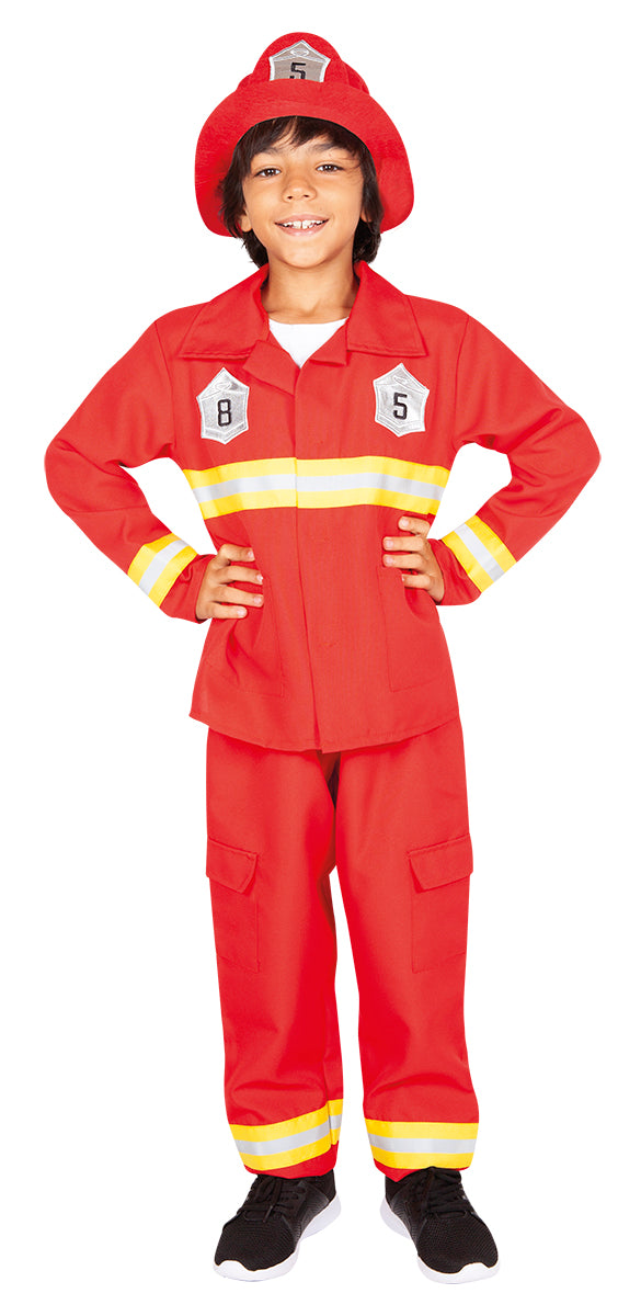 DISFRAZ BOMBERO VALIENTE INF