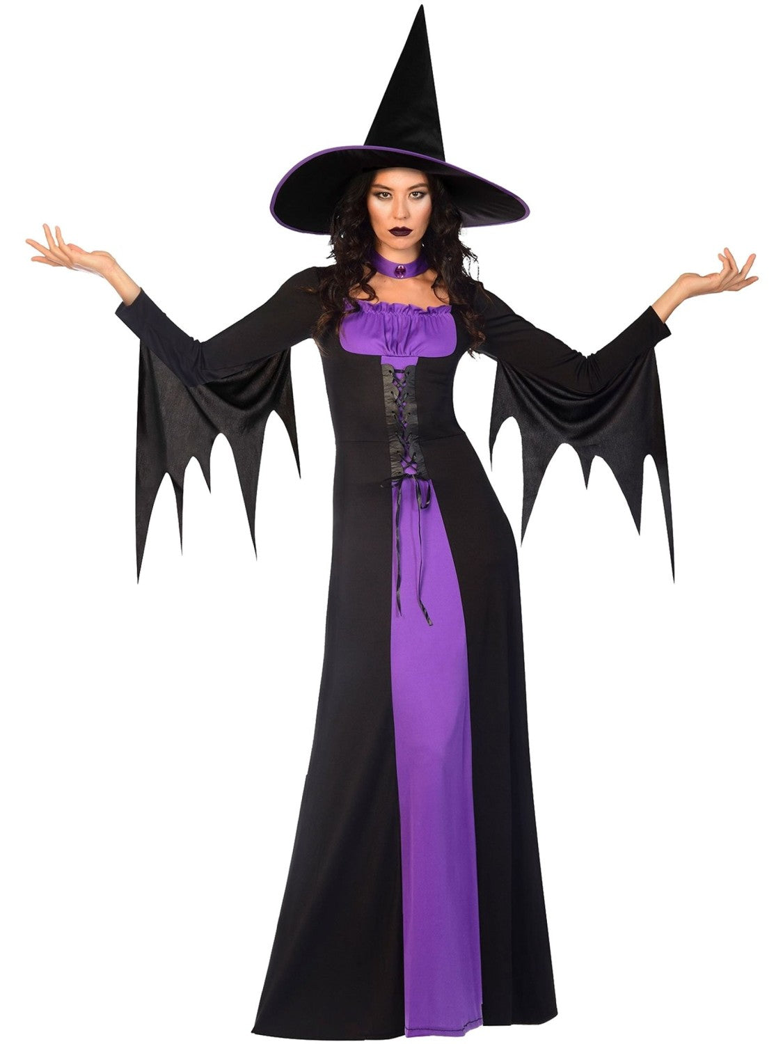 DISFRAZ BRUJA HECHICERA AD