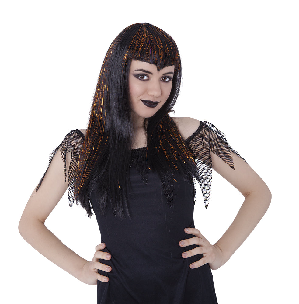 Peluca Vampiresa Traviesa Ng/Nrja Ad