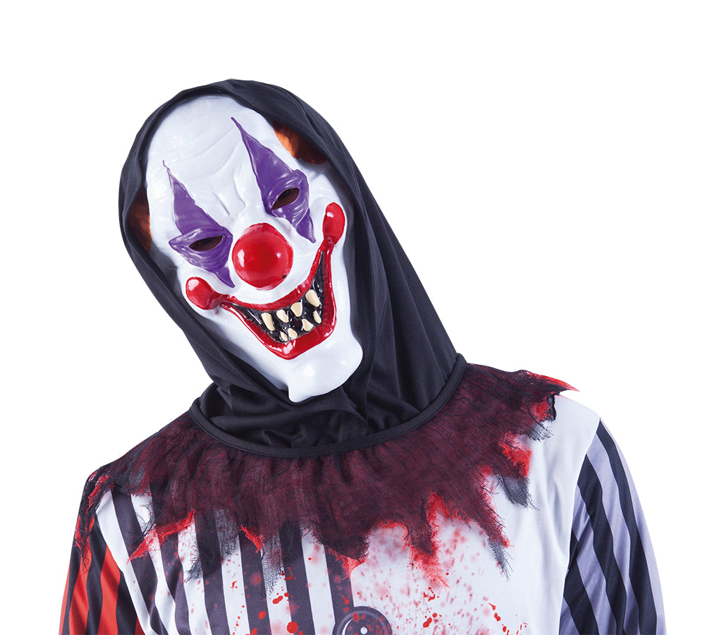 Máscara Payaso Loco Con Capucha