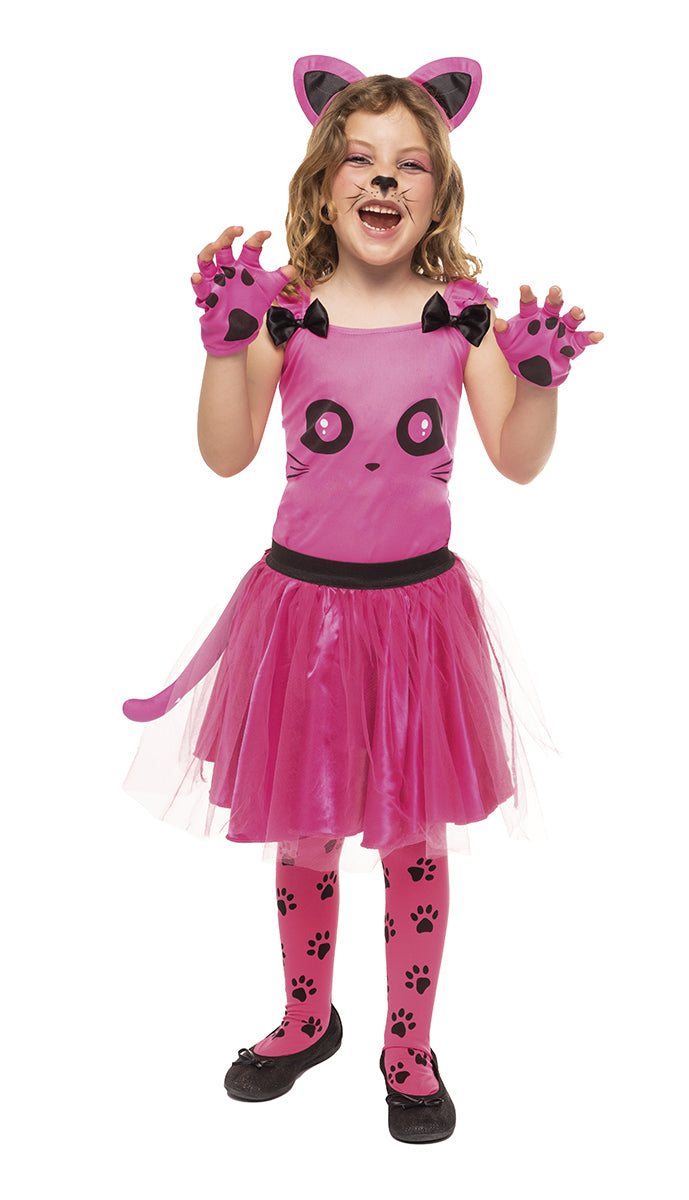 Disfraz Gatita Rosa Inf